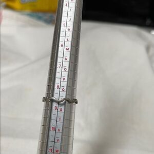 Vintage Simple and Dainty Silver Wave Ring